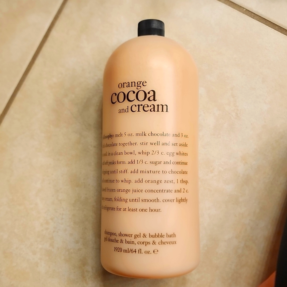 Philosophy Shampoo Shower Gel & Bubble Bath. 64oz with